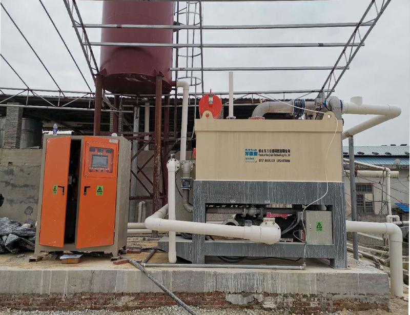 廣西北海高嶺土除鐵設(shè)備使用案例