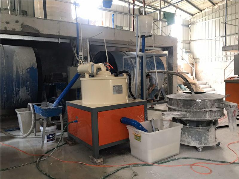 陶瓷釉料除鐵設備使用案例