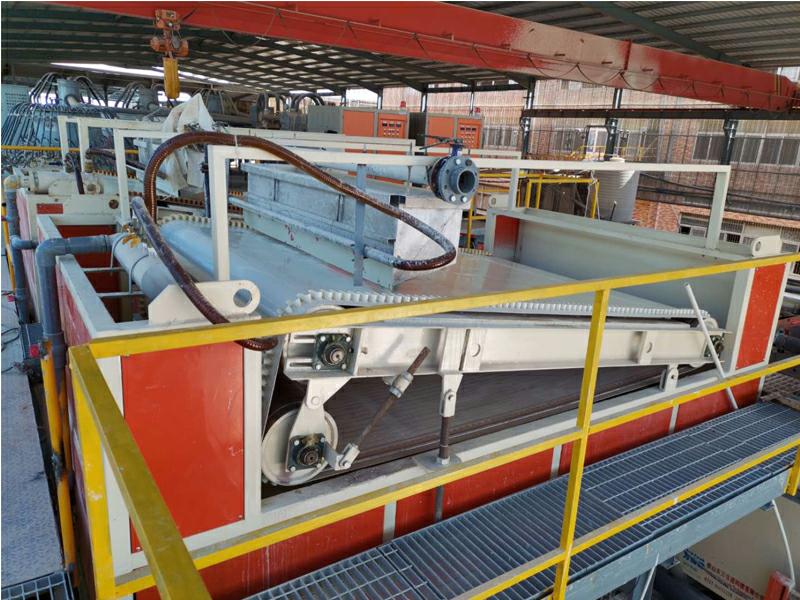 永磁平板除鐵機使用案例