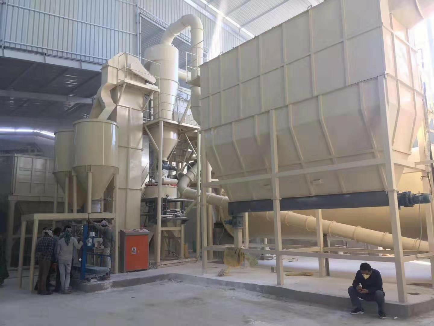 印度鉀鈉長(zhǎng)石干粉線工程案例