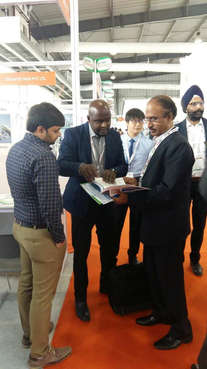 萬佳德在的印度展會(huì)